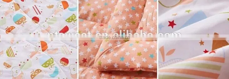 Children Kids 100% cotton cartoon bed linen,kids comforter