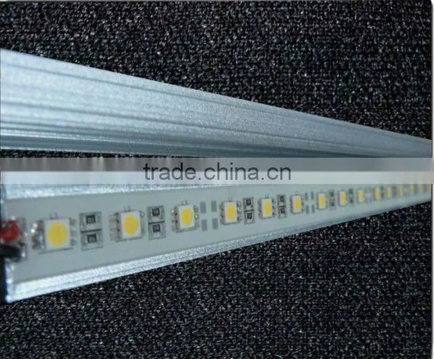 5050SMD cheap led strip light with aluminum profile indoor and outdoor using