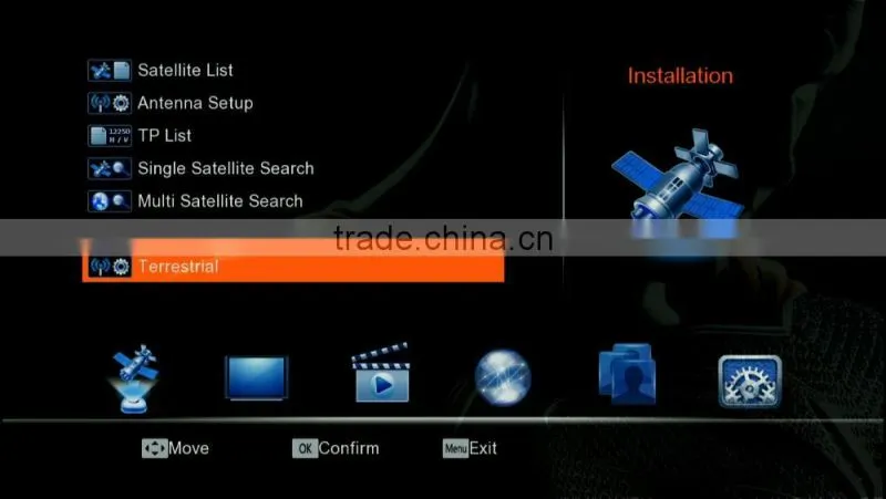 2015 V8 pro fta full 1080P HD satellite receiver DVB-S2&T2&C arabic iptv combo stb support Biss Key WebTV porn video