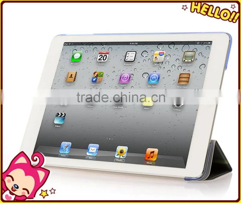 New arrived for ipad air leather case