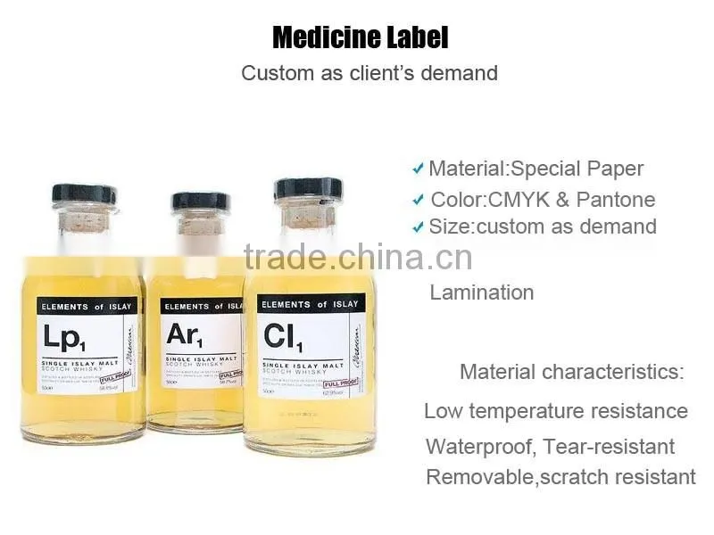 High Quality Private Thermal Label Factory Labels For Medicine