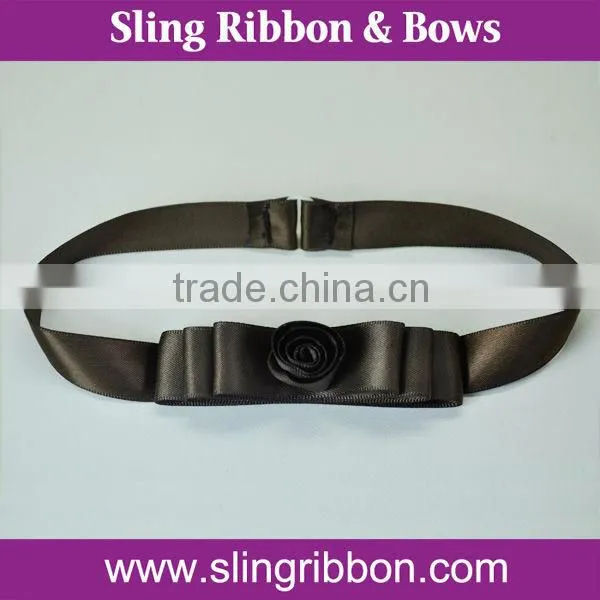 Factory Supplier Metal Grey Ribbon Bow Wholesale