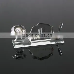 latest fancy clear crystal office set