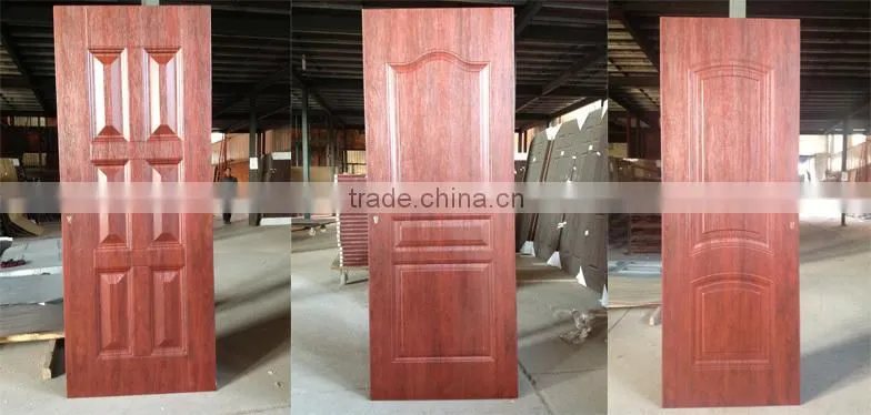 modern style american building supply steel panel door for house