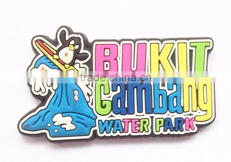 Animal Letter Printing Soft PVC Custom Shaped Fridge Magnet Promotional Gifts