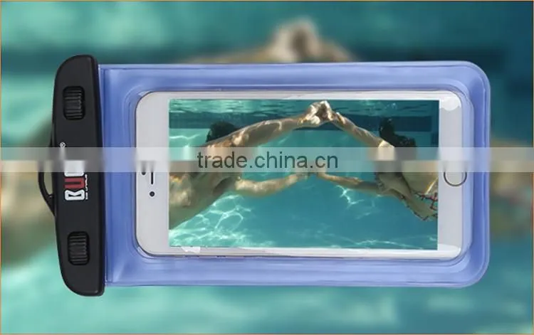 BUBM cheap hot pvc phone waterproof case/cell phone waterproof dry bag/floating waterproof phone bag