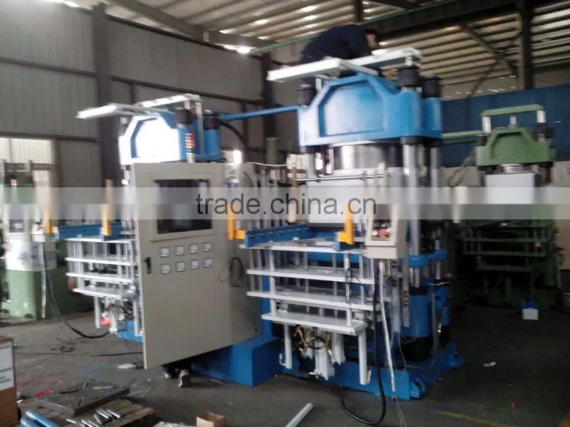 Rubber Vacuum Compression Molding Machine/ Rubber Vacuum Vulcanizing Press