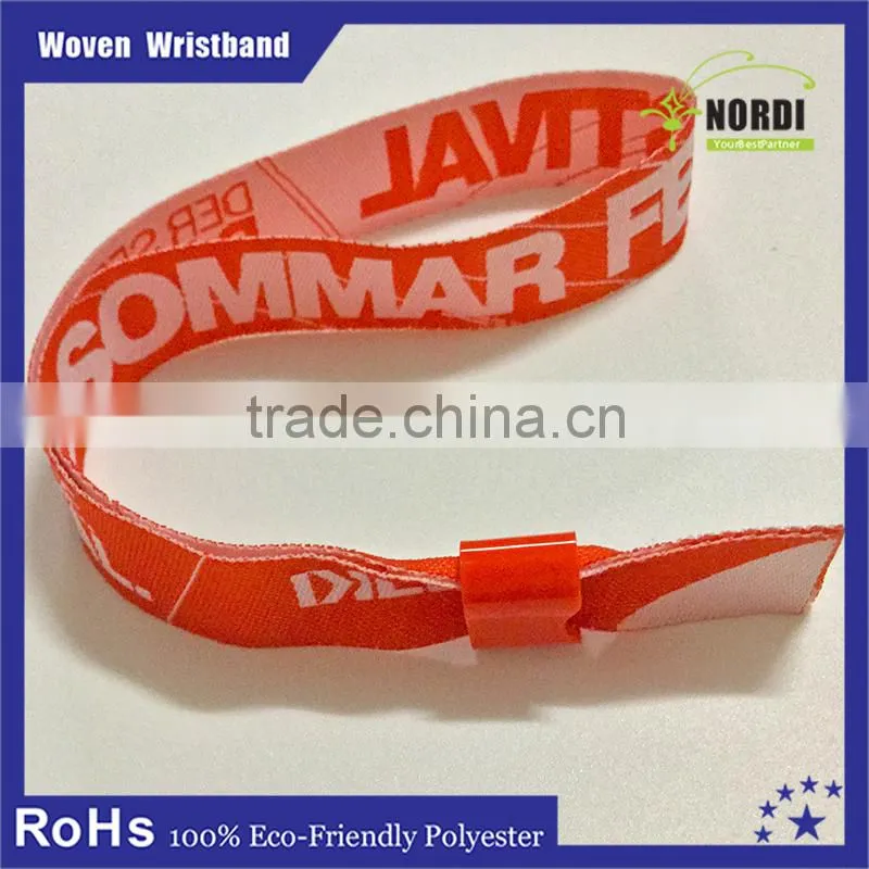 best sale and cheap custom and festival fabric wristbands