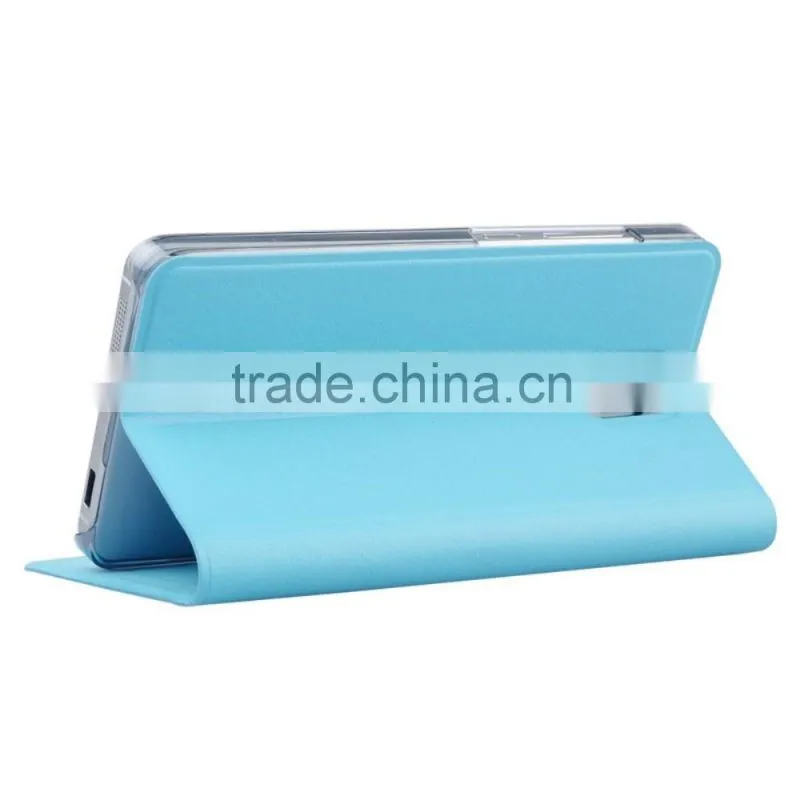 Mobile phone case for Xiaomi 4 fashion flip pu leather case personality case with cheap price