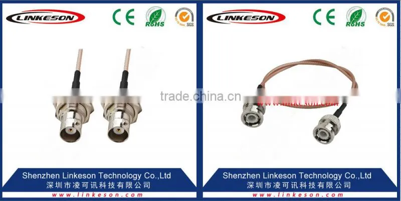 Linkeson MMCX female to SMA coaxial for RG316 pigtail