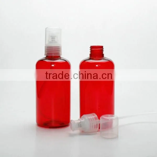 Treatment pump PET 250ml B Red Clear