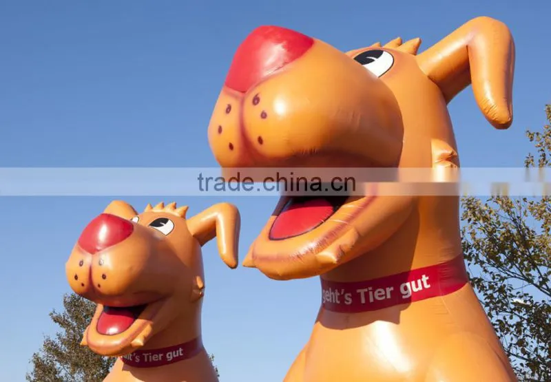 inflatable dog/cute inflatbale advertisement/cheap inflatable advertisement