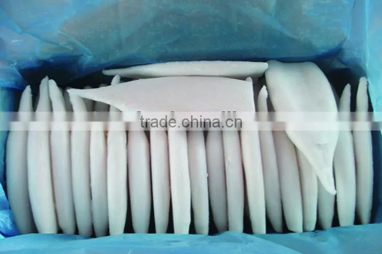 Frozen seafood squid tube