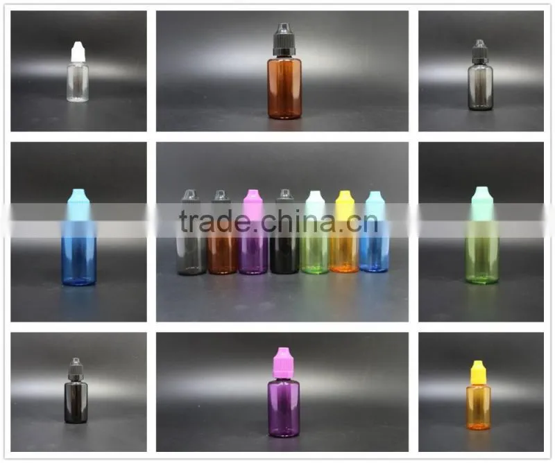 Unique shaped plastic bottles with black unicorn bottle for e liquid with 30ml 60ml 120ml unicorn bottle twist cap pet