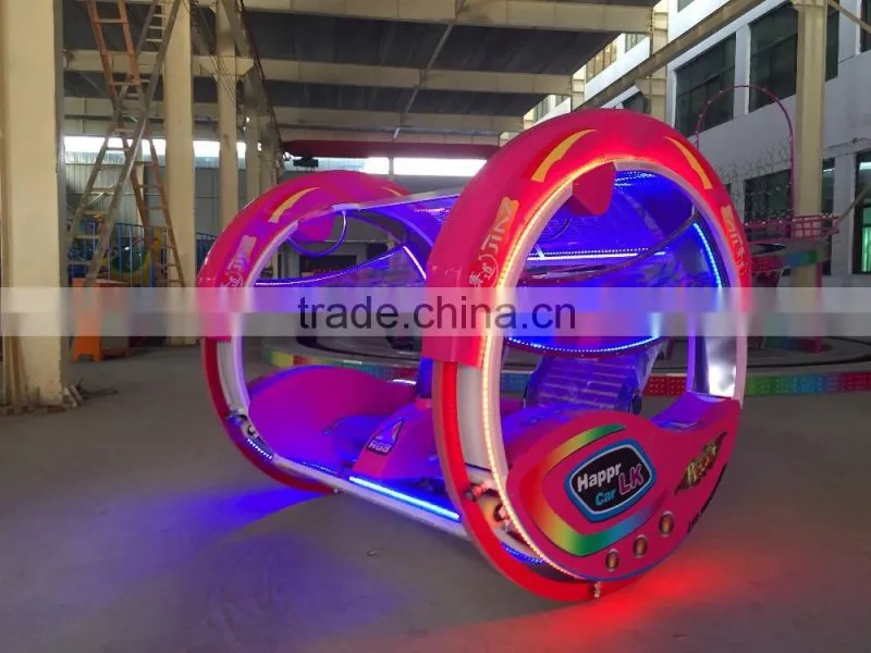 kermis trailer mounted 360 wheel rotating amusement park le bar car/happy car rides / carnival rides