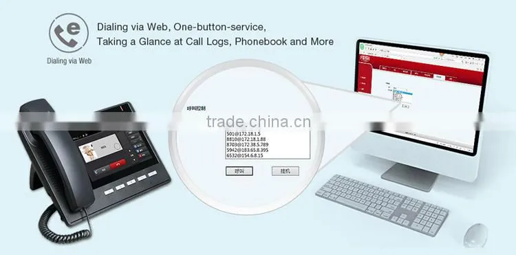 Color Display Android 4.2 Smart IP Phone Video Phone