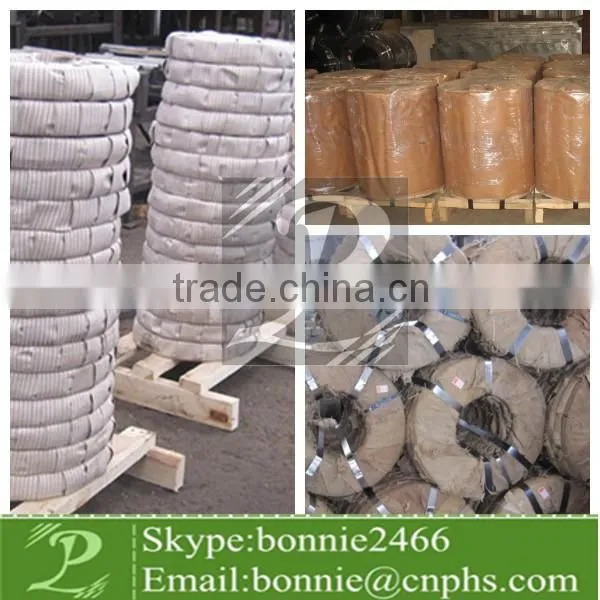 White painted perforated steel strip