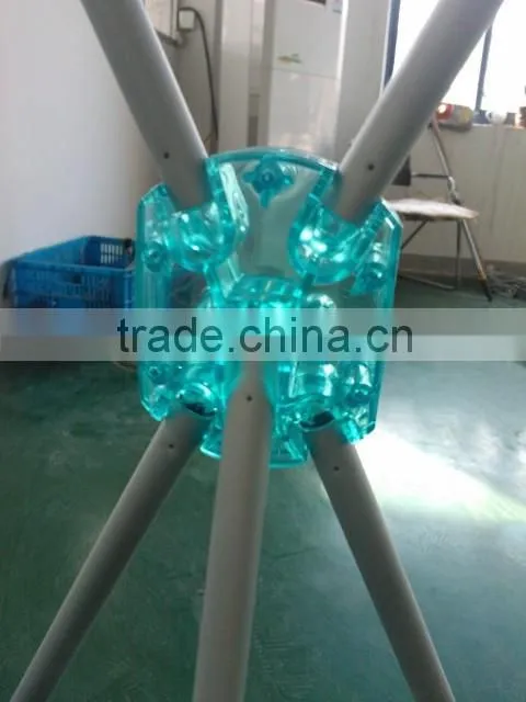 x shape display banner used for advertising Dispaly
