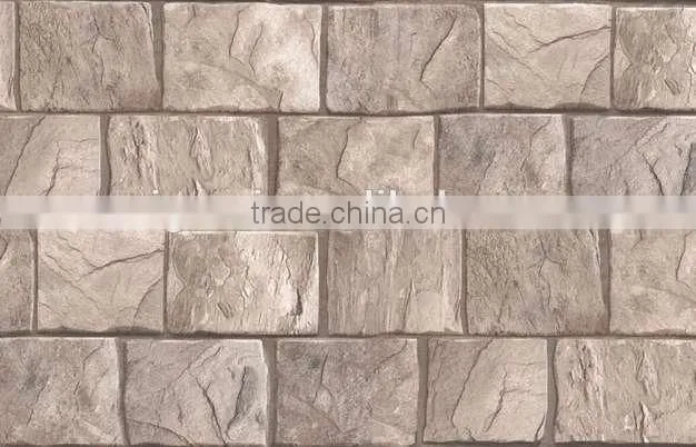 PVC brickwork wallpaper