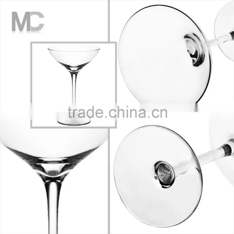 Handmade Elegant Lovely Clear Glass Martini