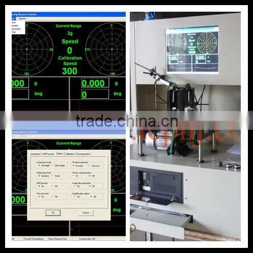 New Power High Speed Rotor Balancing Machine For Sale