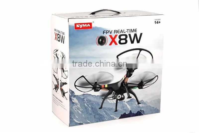 photography drones syma x8w 2.4g 4ch 6-axis rc quadcopter drone with hd wireless video camera rc quadcopter kit