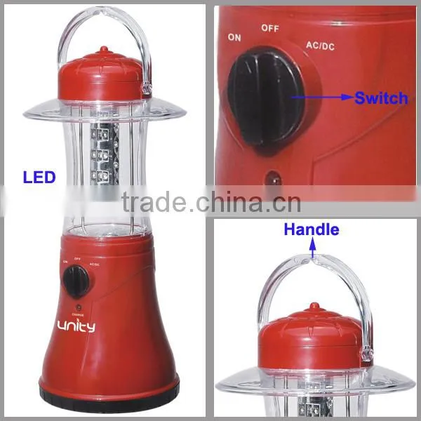 UNITY New Rechargeable 28pcs LED Camping Equipment LED Tent Light