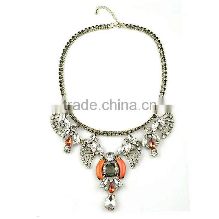 Hot alloy necklace imitation jewellery korea jewelry
