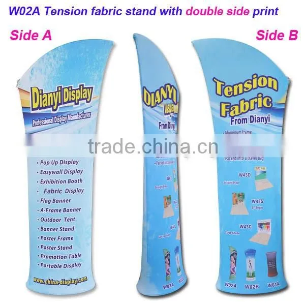 Super slim aluminum fabric tension photo booth backdrop