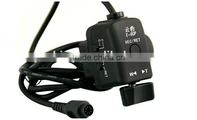 Factory supply 8 Pin EEX/E-80P camera jimmy crane zoom auto-focus remote controller for Sony EX1E EX3 EX280