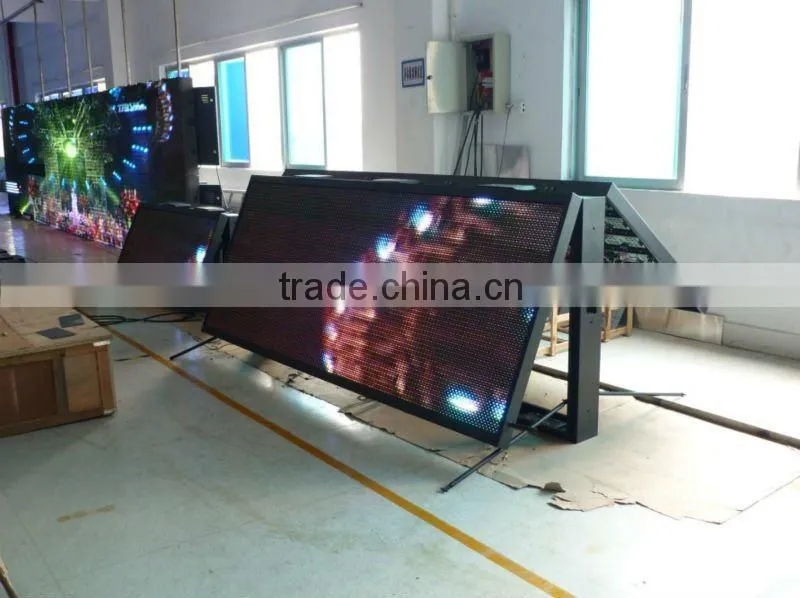 two double side face outdoor full color led display screen