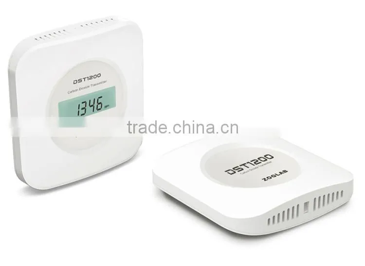 NDIR Sensor Carbon Dioxide Gas Flow Detector Optical Transmitter Price 0~10000 ppm CO2 Transmitter