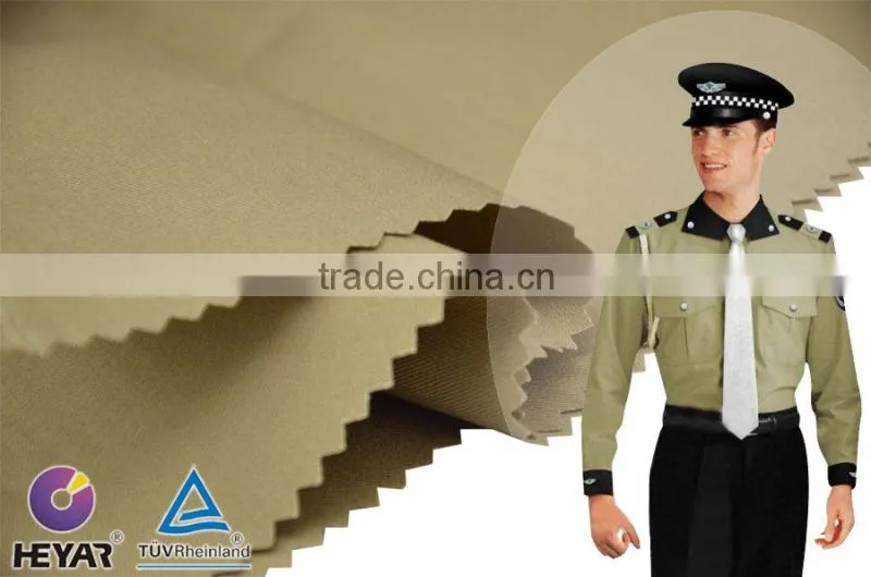 Twill Poly Cotton Police Uniform Fabric