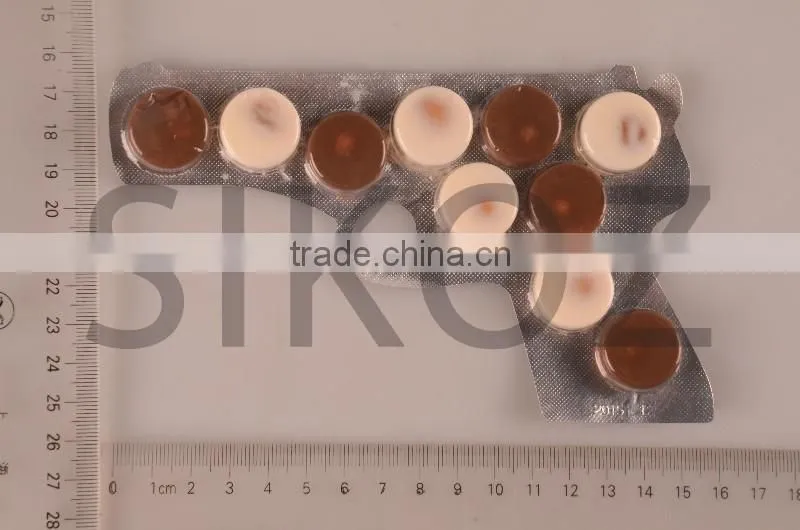 SK-Q187 Gun Shape Chocolate and Biscuit