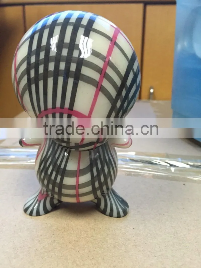 Tartan Feature DIY Toys,Animal Shaped Vinyl Toys,Cusomized Plastic Toys