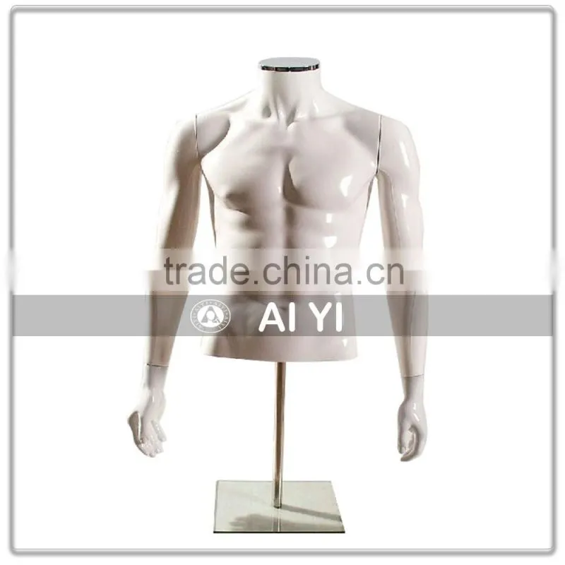 female and male upper body torso for clothing