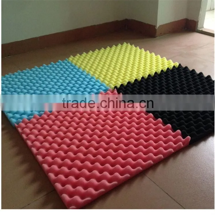 35mm colorful egg shape acoustic foam