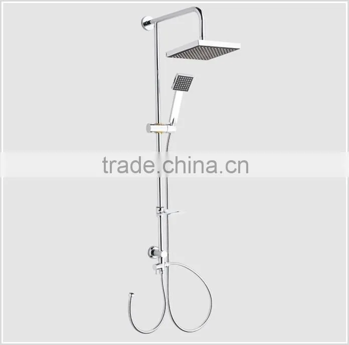 straight pole rain shower set,bathroom shower sets,complete shower set
