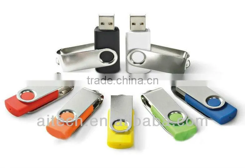 2015 Swivel USB Flash Drive with Full Capacity with 1GB,2GB,4GB,8GB,16GB