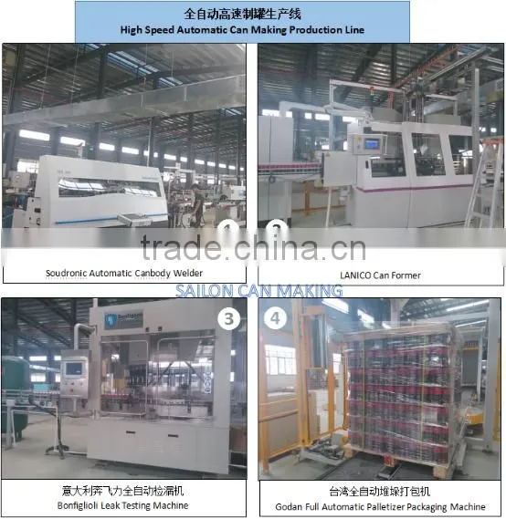 2016 Different Sizes Butane Gas Tin Can From Sailon China