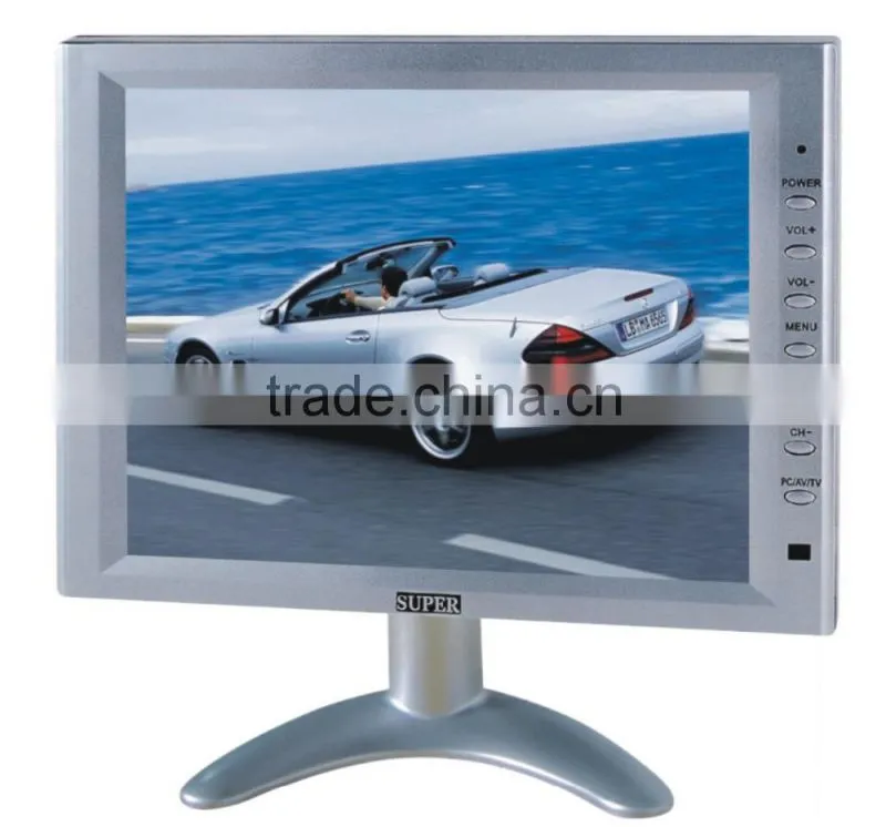 Factory direct small size 10" flat screen/10 inch lcd tv monitor