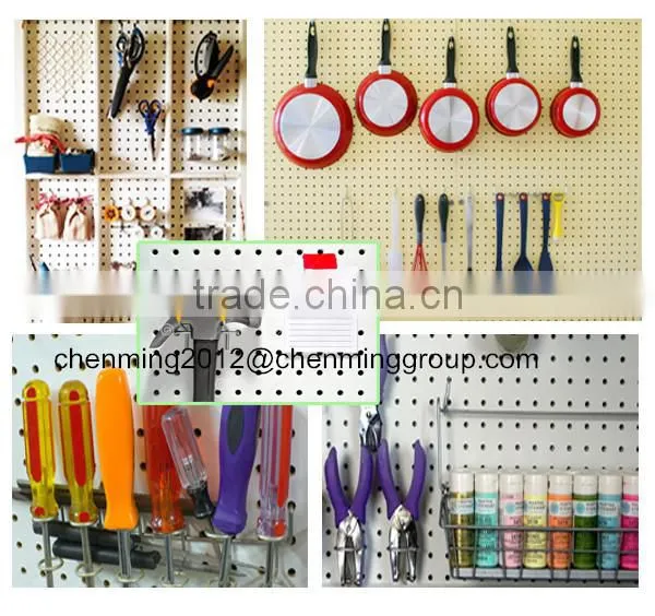 pegboard MDF /perforated MDF /display panel
