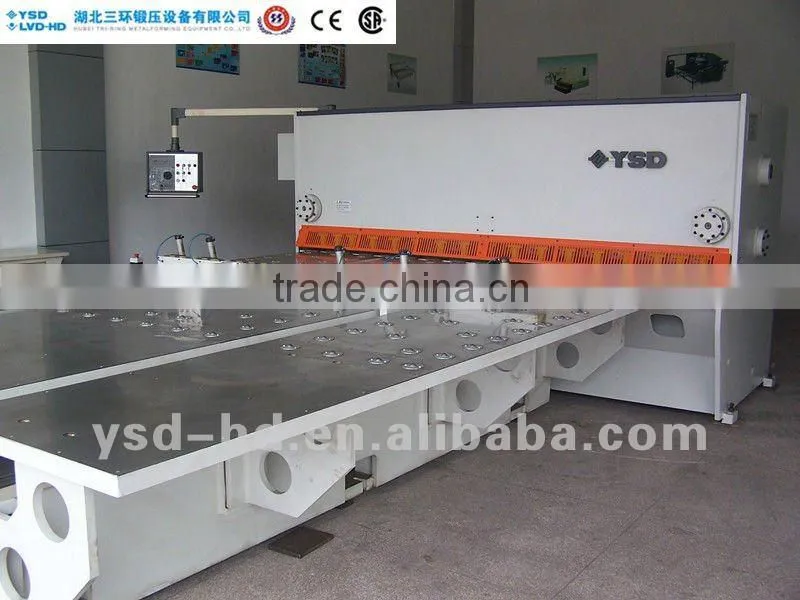 The biggest hydraulic Shearing Machine in the world