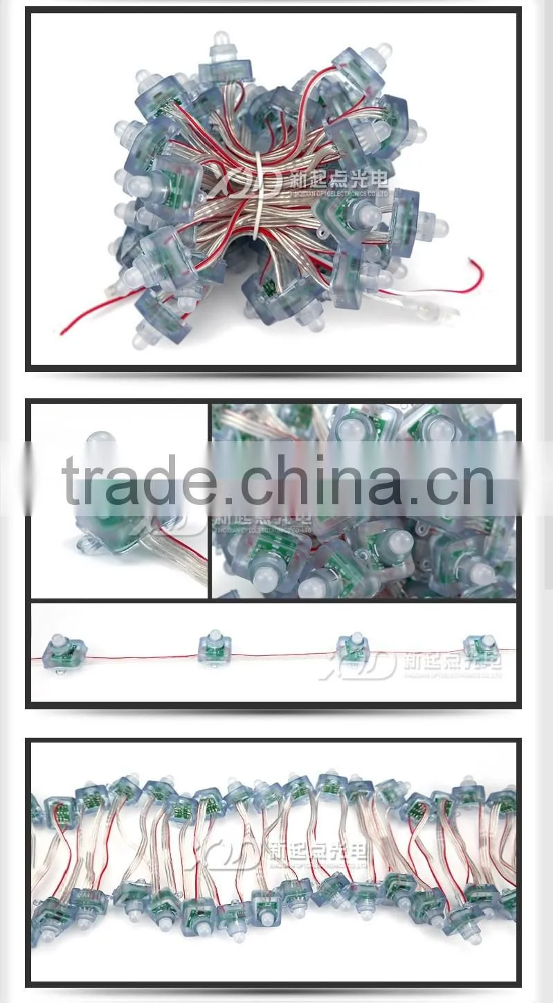 square size led pixel light for bright led signs ws 2811 ucs1903 use dj sound effects