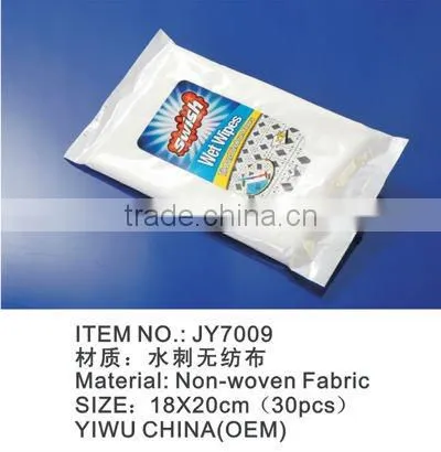 30pcs kitchen floor cleaning wet wipes