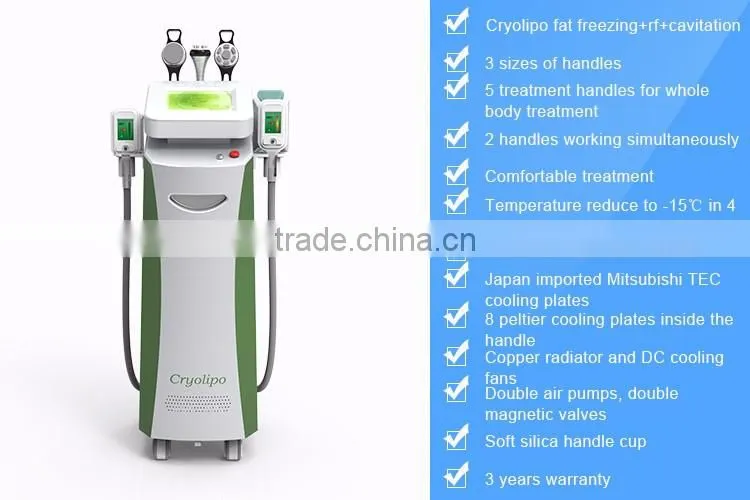 Newest product!!! cryolipolysis fat freeze system for fast slimming fat reduction