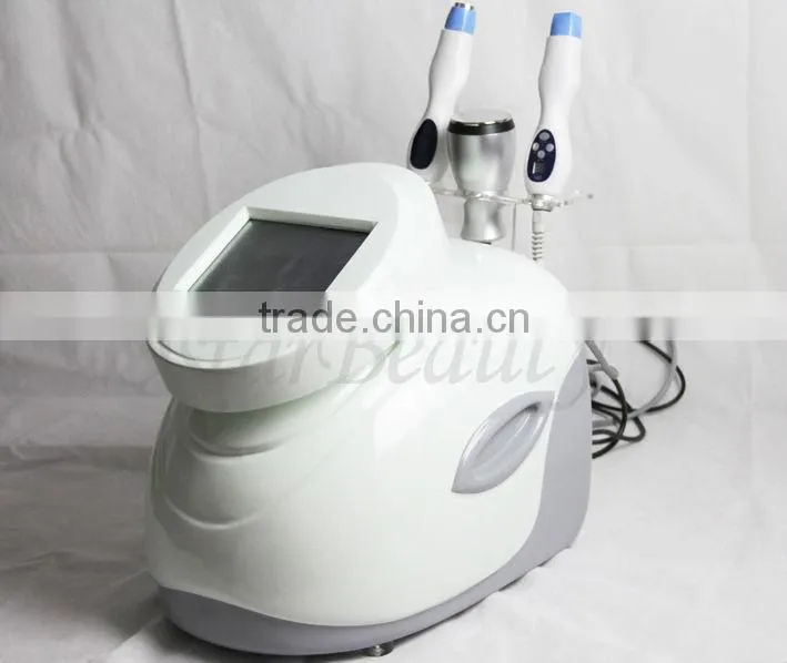 NEW 3 in 1 powerful microneedle fractional rf cavitation skin cooling machine