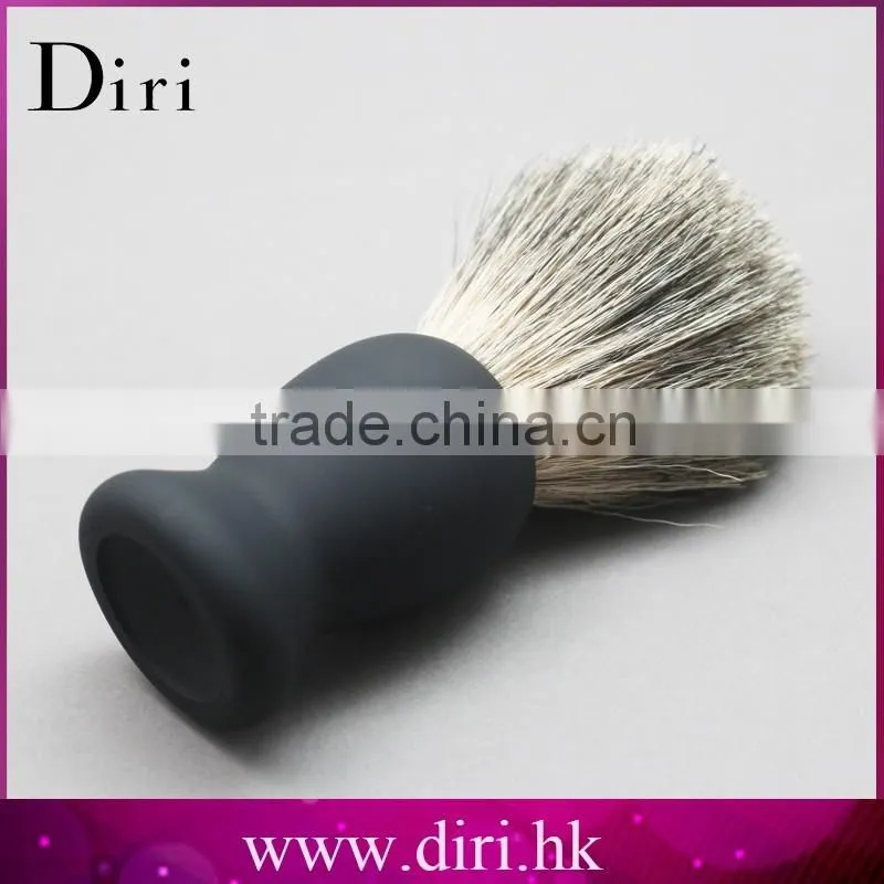 Wholesale rubber Boar shaving brush Men beard brush