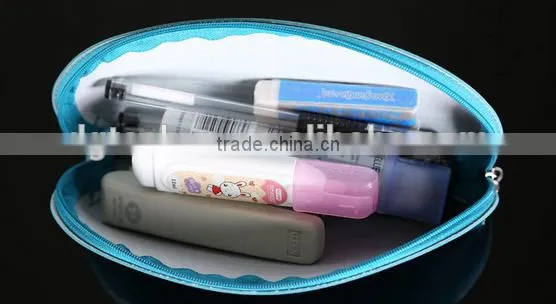2015 new multi-function bling patent leather hand bag, cosmetic bag, Stationery bag