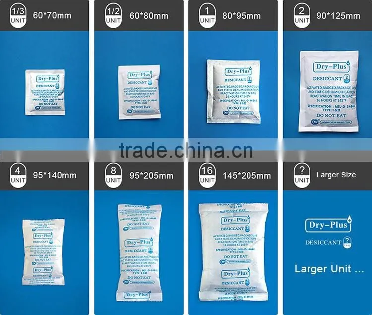 Good Quality Tyvek Packing 1Unit Clay Desiccant on Sale